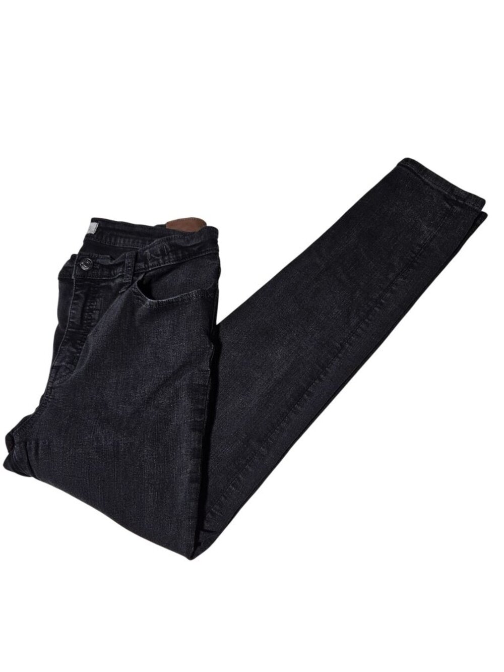 Madewell Roadtripper Jeans Womens Size 32 Skinny High Waist Black Denim Pants